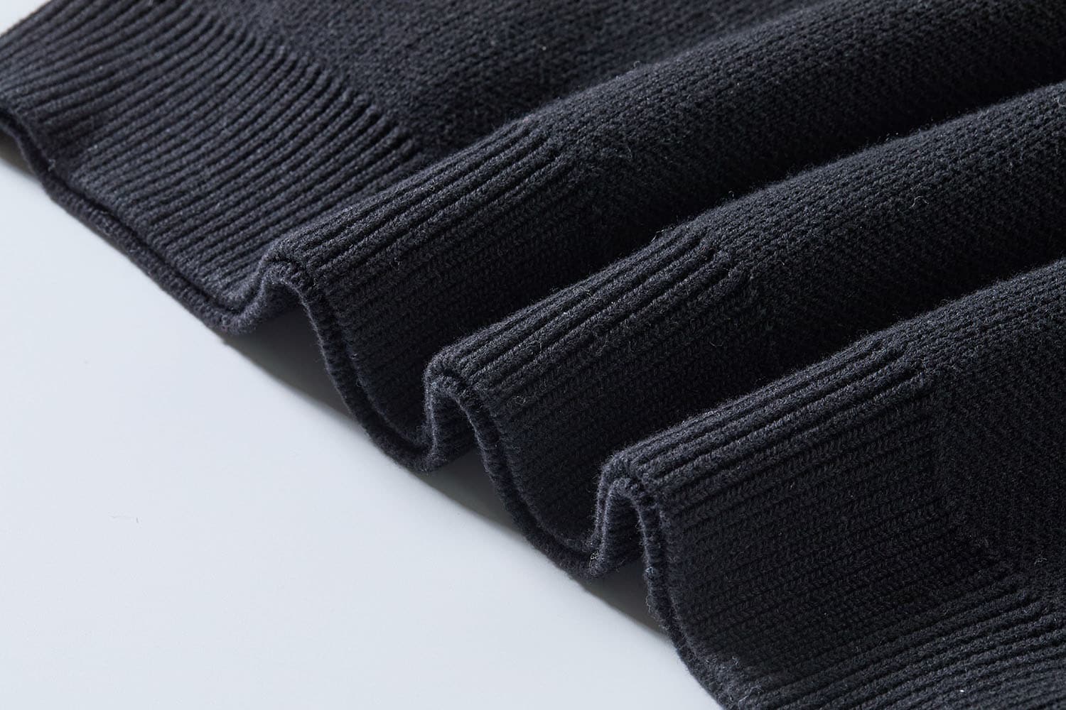 crew neck knit pullover materials