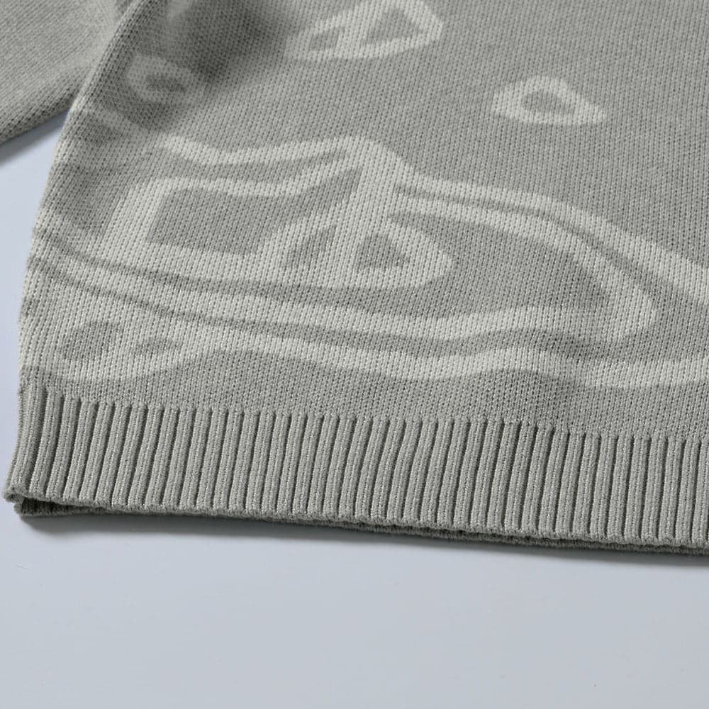 Men's Style Mohair Knit Pullover