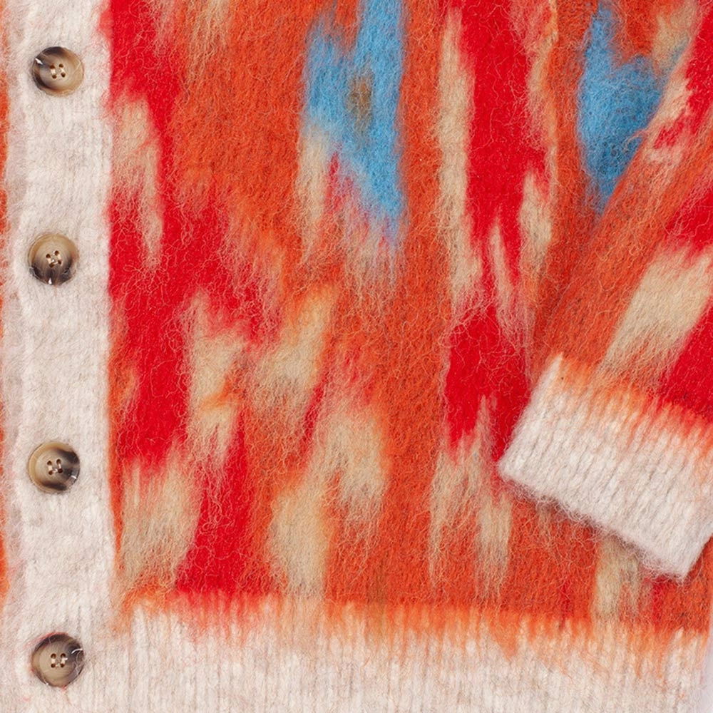 wool knit cardigan sweater materials